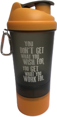 

GreenBee my gym 500 ml Shaker(Pack of 1, Black)