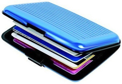 

DCH Blue CardHolder 10 Card Holder(Set of 1, Blue)