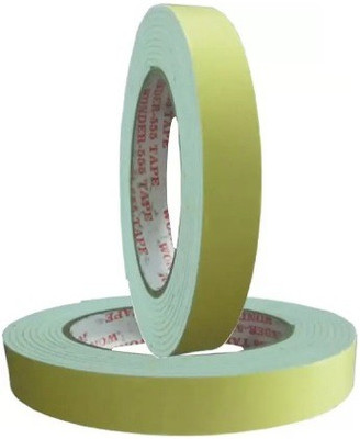 Kala Decorators Double Sided Handheld Dispenser Foam Tape (Manual)(Set of 2, Yellow)