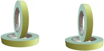Kala Decorators Double Sided Handheld Dispenser Foam Tape (Manual)(Set of 4, Yellow)