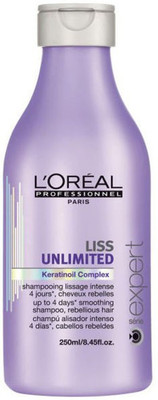 

L'Oreal liss Unlimited KeratinOil Comlex Smoothing Shampoo(250 ml)