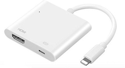 

TOBO L-7565 HDMI Adapter(Compatible with iphone, ipod, ipad, White)