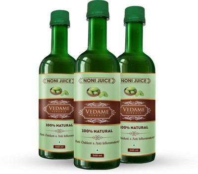 

vedame herbals Noni Juice Concentrate(pack of 3)(3 x 166.67 ml)