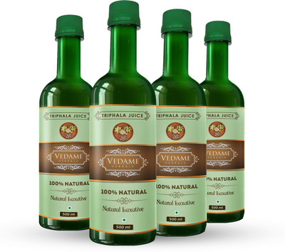 

vedame herbals Triphala Juice(pack of 4)(4 x 125 ml)