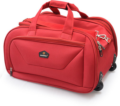 

G-Goodway Goodway 2 Wheel Travel Bag with Trolley TBG 601-R Duffel Strolley Bag(Red)