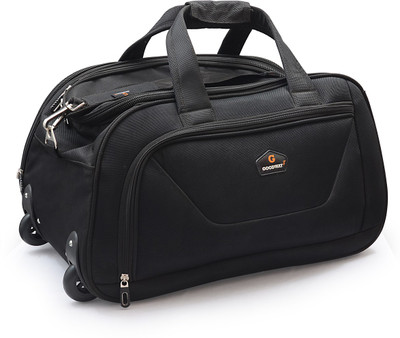 

G-Goodway Goodway 2 Wheel Travel Bag with Trolley -Black TBG-B-601 Duffel Strolley Bag(Black)