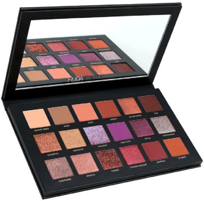 

Huda Beauty Liquid Mattee DESERT DUSK Eye-shadow 18 color palette 25.02 g(Desert)