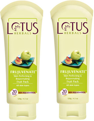 

Lotus Herbals Frujuvenate Skin Perfecting and Rejuvenating Fruit Pack(240 g)