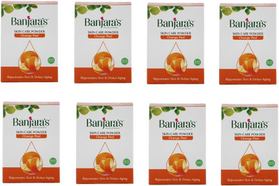 

Banjara's Natural Skin Care Power Orange Peel (Pack of 8)(800 g)