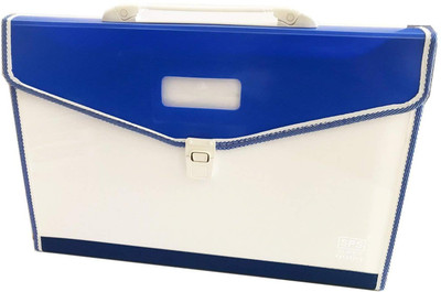 

Saisan Plastic Expanding File Folder(Set Of 1, Blue)