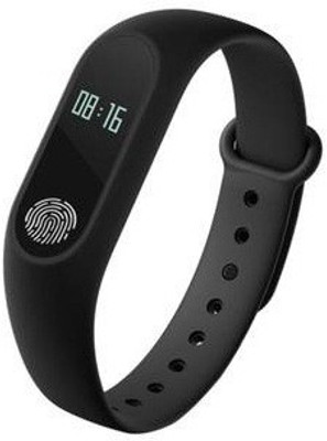 

Crystal Digital M2 Smart Bracelet Design Specially Design For Fitness Freaks With Waterproof Rubber Material Fitness Band(Black)