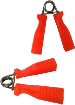 

GymWar Hand Gripper Strengthener With Plastic Handle To Increase Wrist Finger Fore arm Strength Hand Grip/Fitness Grip(Orange)