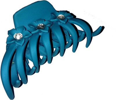 

Shrungarika Fashionable Peacock Green Hair Clip(Green)