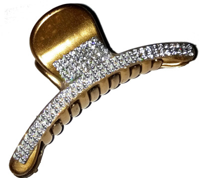 

Shrungarika Fashionable Golden Hair Clip(Gold)