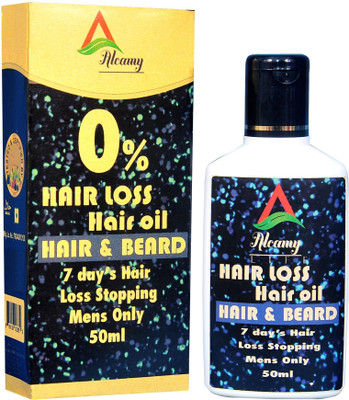

Alcamy 0% Hair Loss Hair Oil For Hair and Beard Hair Oil(50 ml)