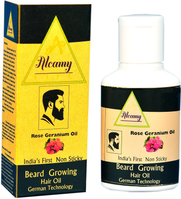 Alcamy Rose Geranium Beard Growth Hair Oil(30 ml)