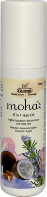 

Moha Coconut, Almond, Jojoba Rusmari & Argan 5 in 1 Natural Hair Oil(100 ml)