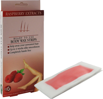

Ear Lobe & Accessories Full Body Wax Strips with Aloe Vera Extracts Strips(12 Strips)