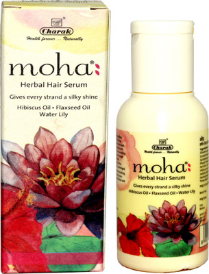 

Moha Hibiscus Oil, Flaxseed Oil & Water Lily Hair Serum to Anti-Fungal Hair and Dandruff Away(30 ml)