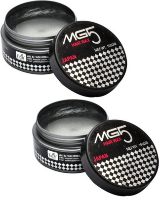 

MG5 Super Hold Hair Styler Hair Wax Pack of 2 -100 g Each NVL_HS_022 Wax(100 g)