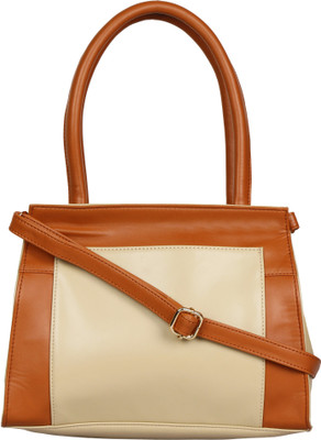 

Berrypeckers Hand-held Bag(Tan, Beige), Beige;tan