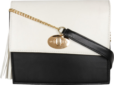 Berrypeckers Sling Bag(Black, White)