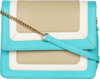 

Berrypeckers Sling Bag(Beige, Blue)