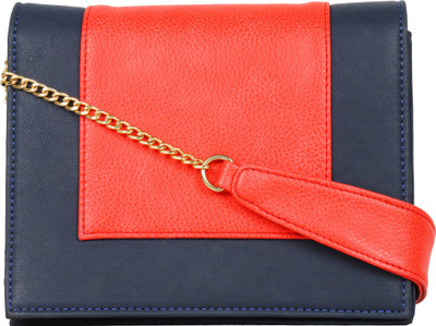 Berrypeckers Sling Bag(Red, Blue), Blue;red