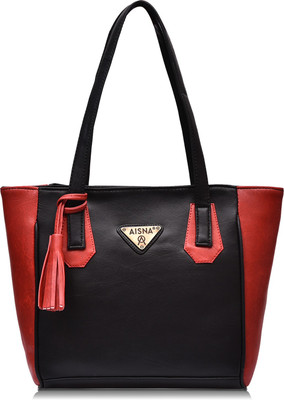 

Aisna Shoulder Bag(Black, Red)