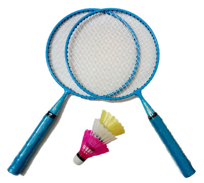 

Konex Kids Badminton Kit 2 Racquets & 3 Shuttle Cocks - Blue Badminton Kit