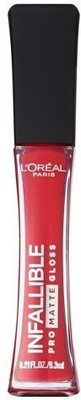 

L'Oreal Infallible Pro-Matte Lip Gloss(308 Shanghai Scarlet, 6.3 ml)