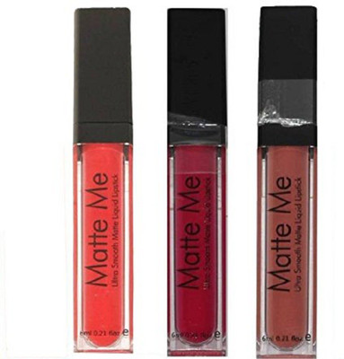 JEFFY Matte Me Ultra Smooth Lip Cream(pink, 6 ml)