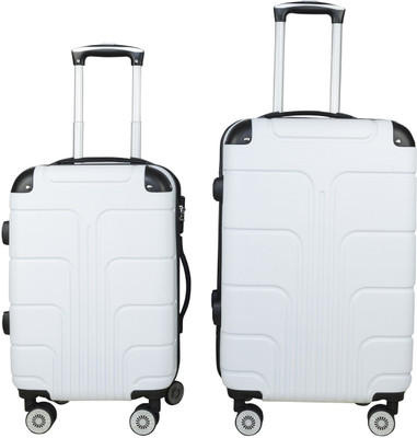 

3g Cabin Suitcase, Check-in Suitcase Combo(White)
