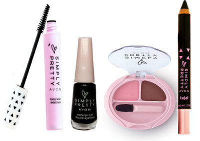 

Avon Simply Pretty Eye Makeup Focus Collection(Pack of 4)