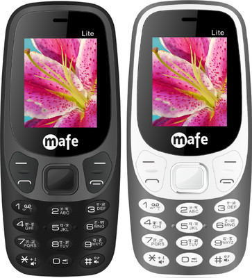 

Mafe Lite Combo of Two Mobiles(Black, Grey&White)