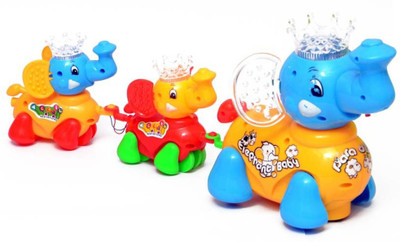 

ClueSteps Cute Clever Elephant With Family Toys for Kids(Multicolor)