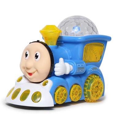 

JOANNA Light Train Engine with Music(Blue)