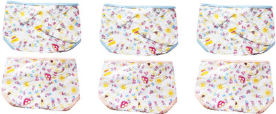 

Silvertise Nappy Langot for Girls and Boys, Set of 6 Nappy Langot, Super Soft, Waterproof, Newborn Baby Shower Gift, Toddler Girl Boy Nappy Langot (unisex-baby, Set of 6 Blue Yellow