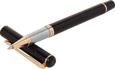 

Vinayaka Fab Designer Metallic Gold & Black Roller Ball Pen