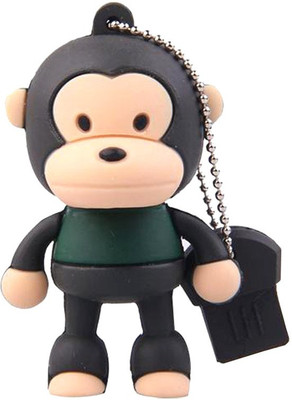 Tobo Novelty Monkey Shape USB 2.0 Flash Drive Monkey Shape Pen Drive Thumb Drive Memory Sticks.(32 GB) 32 GB Pen Drive Compatible with Desktop Computer, Television, Laptop USB 2.0 Plastic Case(Brown) Tobo Novelty Monkey Shape USB 2.0 Flash Drive Monkey Shape Pen Drive Thumb Drive Memory Sticks.(32 GB) 32 GB Pen Drive Compatible with Desktop Computer, Television, Laptop USB 2.0 Plastic Case(Brown)