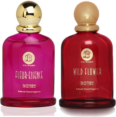 

LB Perfume LB FLEUR-ESSENCE AND LB WILD FLOWER PERFUME FOR WOMEN 100 ML EDP(COMBO OF 2) Perfume - 200 ml(For Women)
