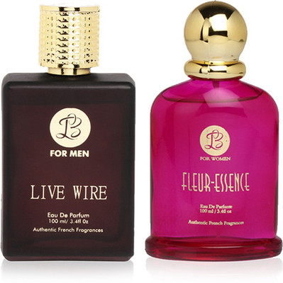 

LB Perfume LB LIVEWIRE AND LB FLUER-ESSENCE PERFUME FOR MEN & WOMEN 100 ML EDP(COMBO OF 2) Perfume - 200 ml(For Men & Women)