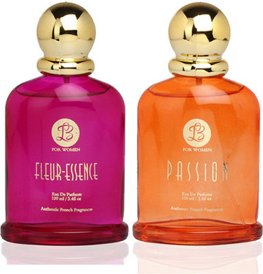 LB Perfume LB FLEUR-ESSENCE AND LB PASSION PERFUME FOR WOMEN 100 ML EDP(COMBO OF 2) Perfume - 200 ml(For Women)