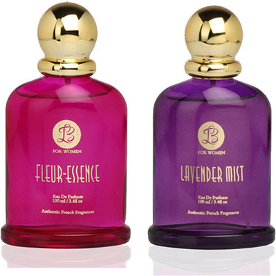 

LB Perfume LB FLEUR-ESSENCE AND LB LAVENDER MIST PERFUME FOR WOMEN 100 ML EDP(COMBO OF 2) Perfume - 25 ml(For Women)