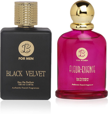 

LB Perfume LB BLACK VELVET AND LB FLEUR- ESSENCE PERFUME FOR MEN & WOMEN 100 ML EDP(COMBO OF 2) Perfume - 200 ml(For Men & Women)