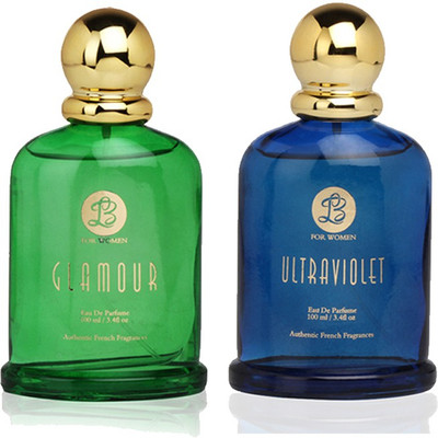 

LB Perfume LB GLAMOUR AND LB ULTRA VIOLET PERFUME FOR WOMEN 100 ML EDP(COMBO OF 2) Perfume - 200 ml(For Women)