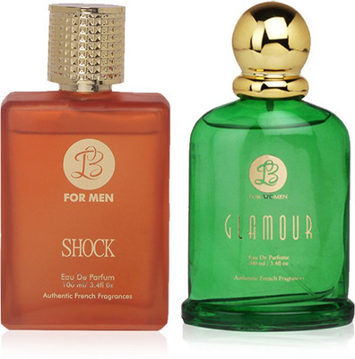 

LB Perfume LB SHOCK AND GLAMOUR PERFUME FOR MEN & WOMEN 100 ML EDP(COMBO OF 2) Perfume - 200 ml(For Men & Women)