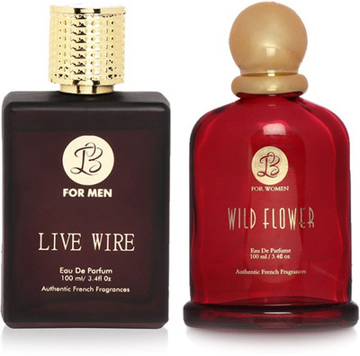 

LB Perfume LB LIVEWIRE AND LB WILD FLOWER PERFUME FOR MEN & WOMEN 100 ML EDP(COMBO OF 2) Perfume - 200 ml(For Men & Women)