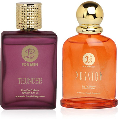 

LB Perfume LB THUNDER AND LB PASSION PERFUME FOR MEN & WOMEN 100 ML EDP(COMBO OF 2) Perfume - 200 ml(For Men & Women)