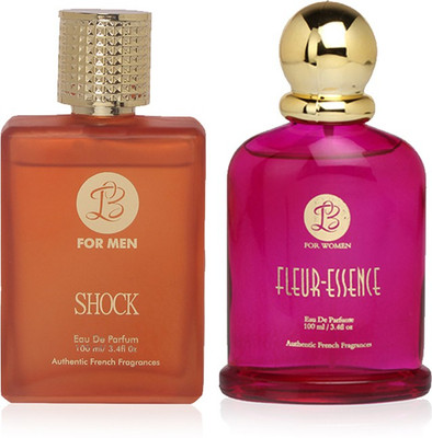 

LB Perfume LB SHOCK AND LB FLUER-ESSENCE PERFUME FOR MEN & WOMEN 100 ML EDP(COMBO OF 2) Perfume - 200 ml(For Men & Women)